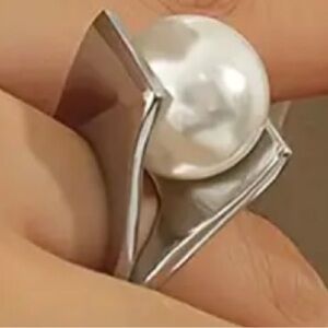 NWT Silver Plated/Stainless Steel Ring.